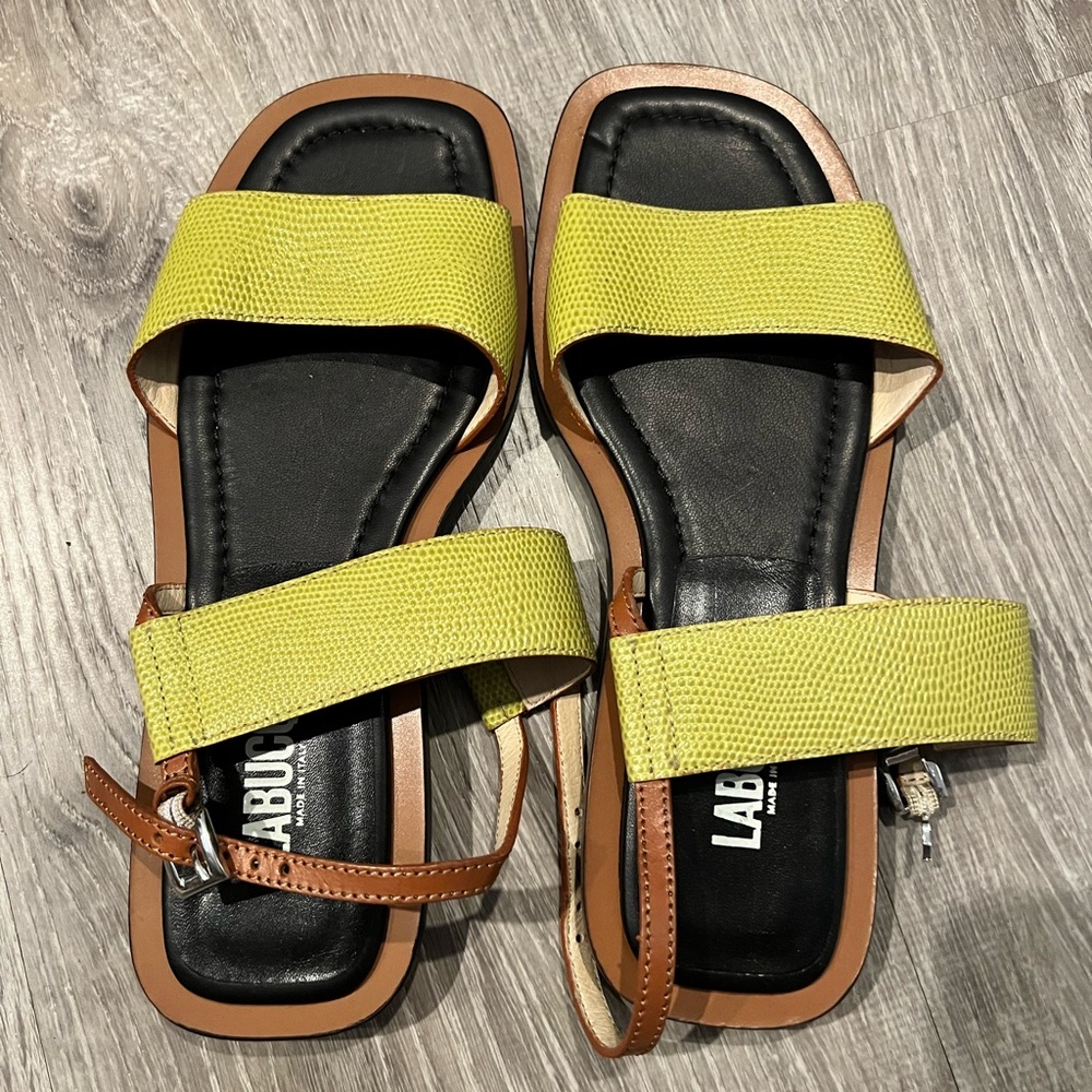 Labucq Charli green sandals - Picture 1 of 1